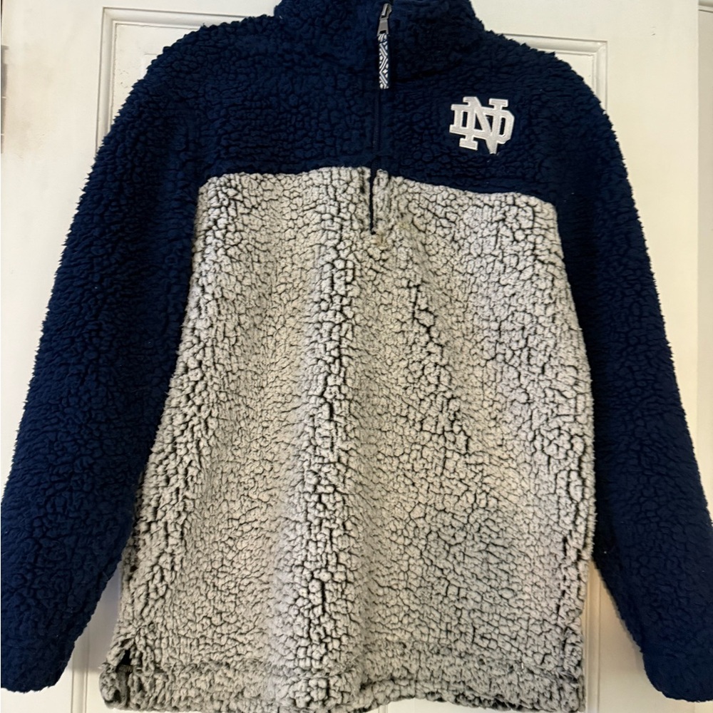 Boxercraft Blue Sherpa Pullover